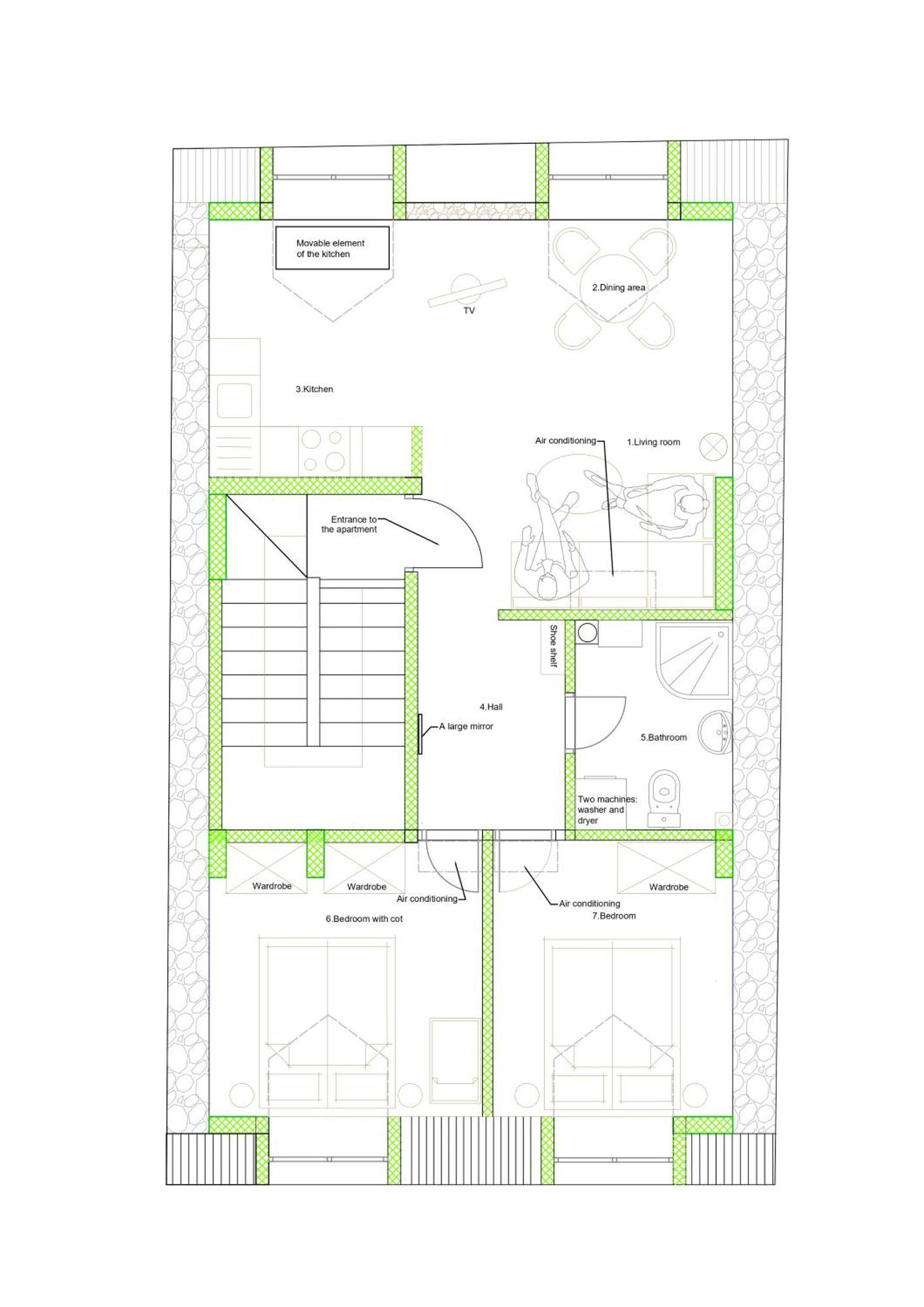 Downtown Apartment 센틴제 외부 사진